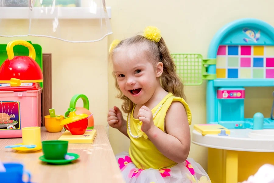 Girl With Down Syndrome